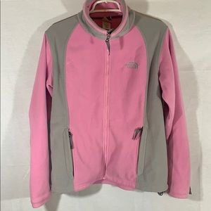 The North Face Women’s Light Pink Grey Fleece